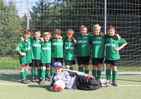 Turniersieger: Die F-Junioren des SV Menzelen Turniersieger: Die F-Junioren des SV Menzelen